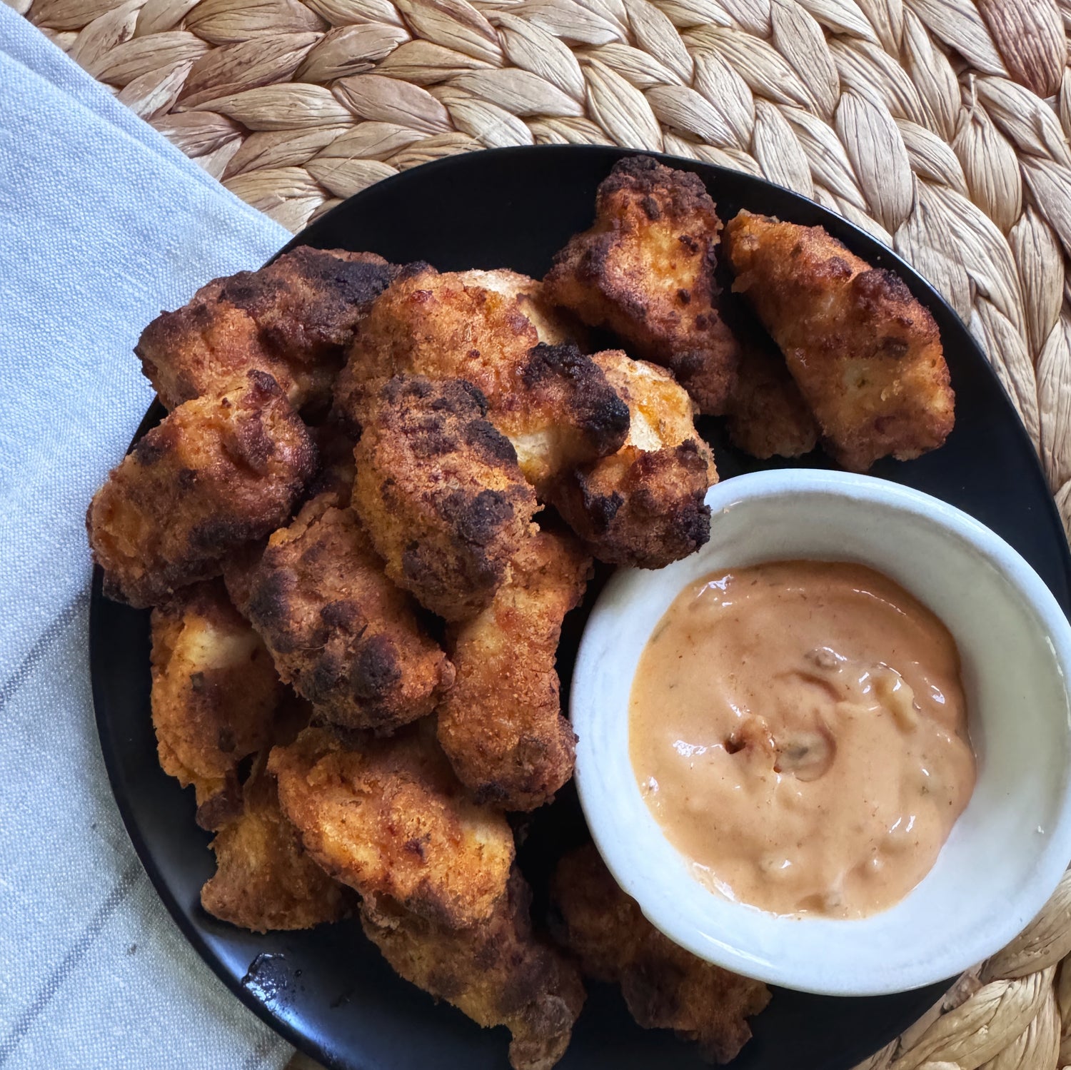 Spicy Keto Friendly Chicken Nuggets
