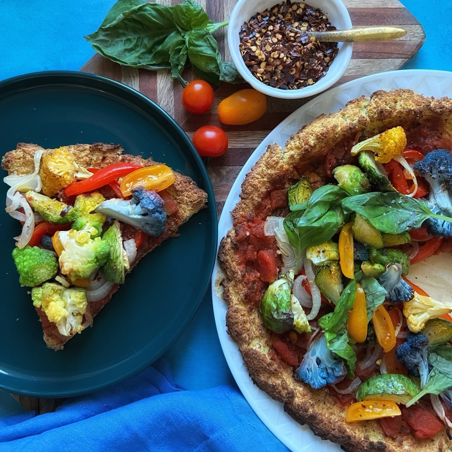 Paleo Cauliflower Pizza Crust