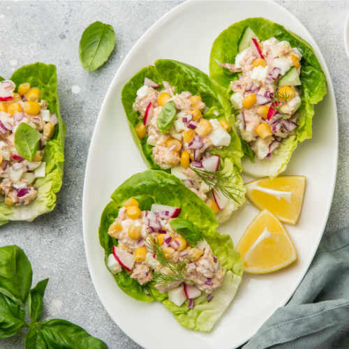 RECIPE: Fish Lettuce Wraps with Watermelon Salsa