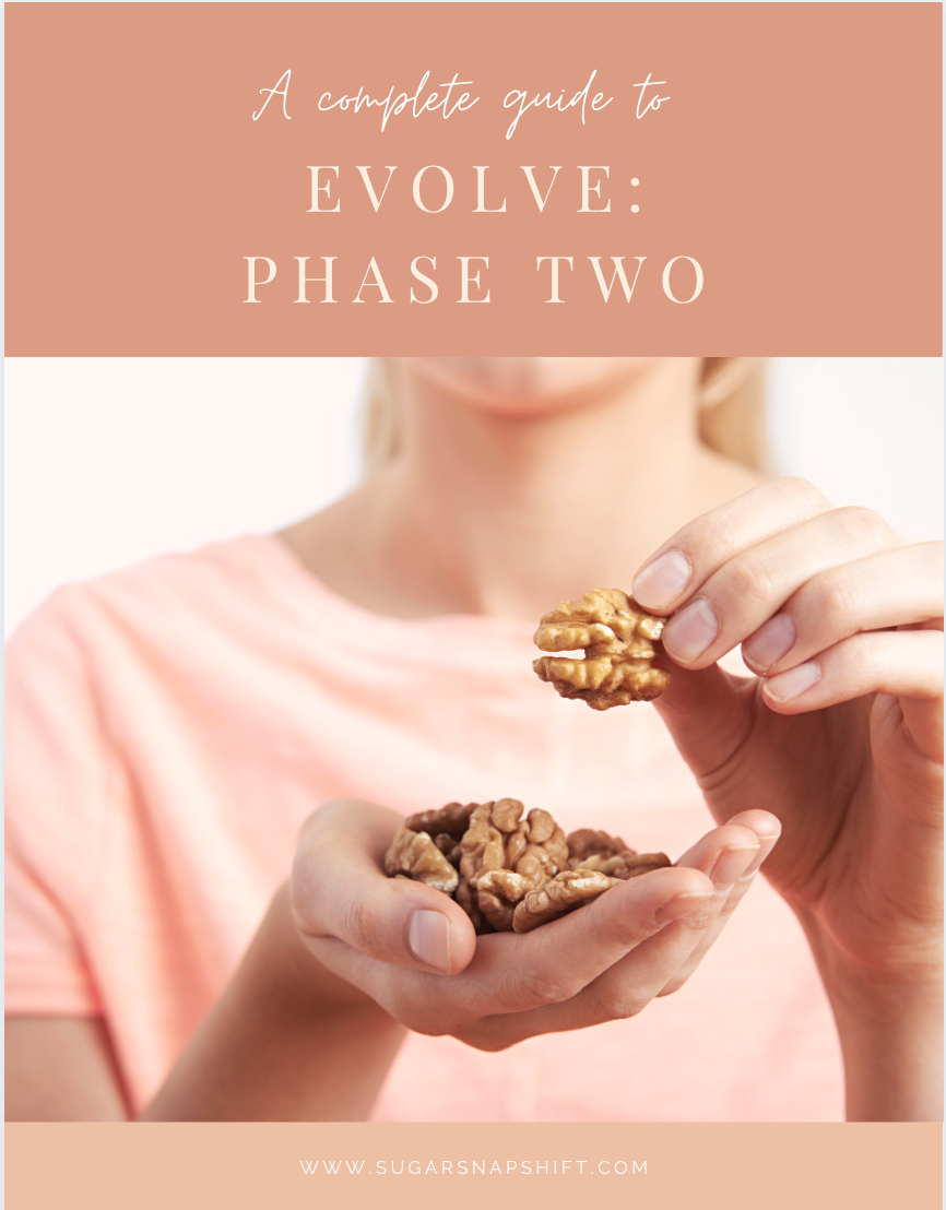 Image of EVOLVE book- weight loss accountability coaching book