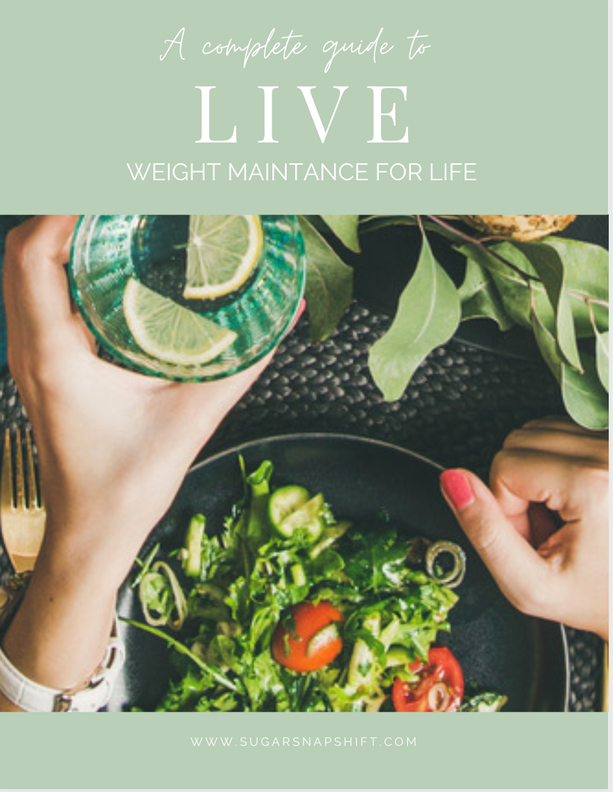 image of LIVE weight loss accountability coaching booklet