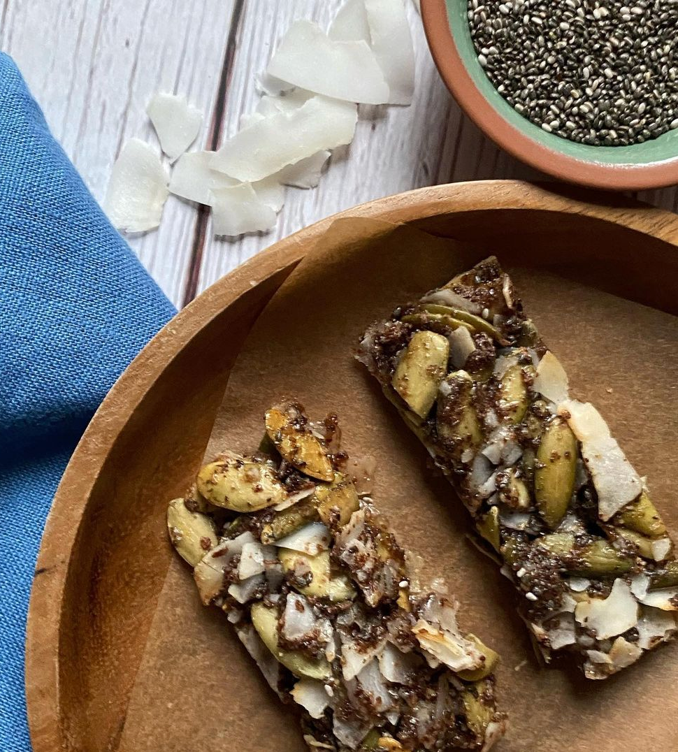 image of gluten free grain free paleo nut bars